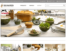 Tablet Screenshot of fairmarkt24.de